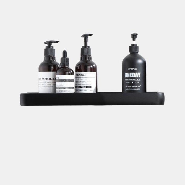 Cipaher Estante de BañoOrganizador de Toallas Multifuncional de Pared 40cm