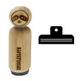 thumbnail image 1 of Fun Binder Paper Clip Rubber Stamp for Scrapbooking Crafting Stamping - Medium 1 Inch, 1 of 1