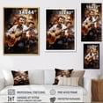 thumbnail image 4 of Designart "Mariachi Serenade By A Mexican Singer I" Mexican Art Floater Framed Canvas Wall Art, 4 of 5