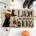 thumbnail image 4 of Sm:)e I Hope You Brought Boos Spider Web Halloween Doormat, Home Decor Low-Profile Switch Rug Door Mat Floor Mat for Indoor Outdoor 17x29 Inch, 4 of 7
