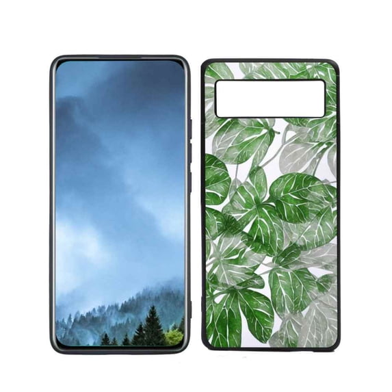 Compatible with Google Pixel 6(2021) Phone Case, Leaves-174 Case Men Women, Flexible Silicone Shockproof Case for Google Pixel 6(2021)
