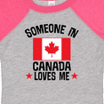 thumbnail image 4 of Inktastic Someone in Canada Loves Me Boys or Girls Baby Bodysuit, 4 of 5