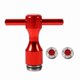 thumbnail image 1 of Lot de 2 poids de putter de golf rouges, clé à molette pour putter Scotty Cameron, 1 of 4