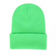 thumbnail image 5 of Hat Knitted Hat Men's and Women's Pullover Hat Candy Color Wool Hat Ear Warm Bright Color Hat Solid Color Spring Autumn Winter Hat, 5 of 5