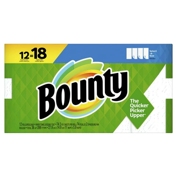 Essuie-tout Bounty Sur mesure, blanc