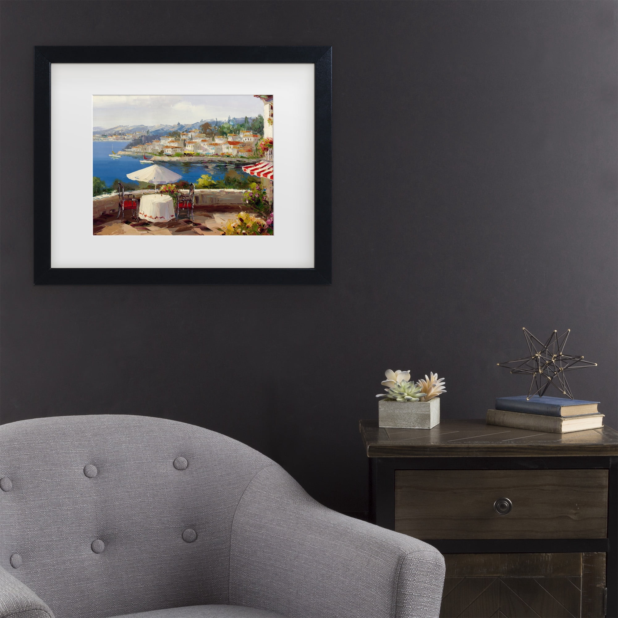 Trademark Fine Art 'Italian Afternoon' Canvas Art by Masters Fine Art