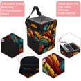thumbnail image 2 of Turkey Foldable Car Trash Bin with Lid, Leak-Proof, Hanging Storage Bag - Trash Can for Car, Car Garbage Can, 2 of 6