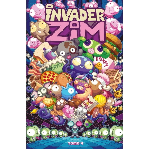 Invader Zim Tomo 4B Nickelodeon 7500588018167