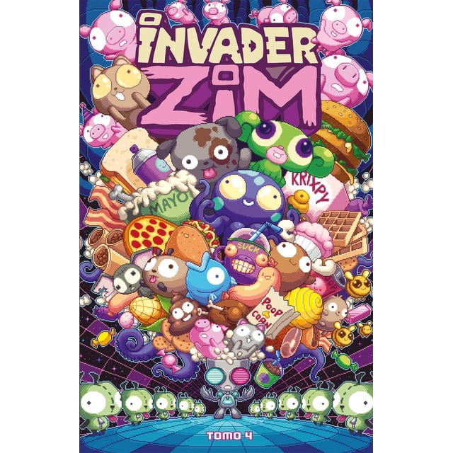 Invader Zim Tomo 4B Nickelodeon 7500588018167