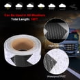 thumbnail image 3 of Uxcell Reflective Tape, Self-Adhesive Trailer Reflector Tape Waterproof Warning Sticker Black-white 1 Inch x 16 Feet, 3 of 6