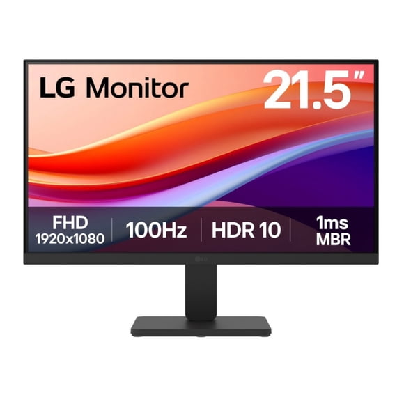 Monitor LG 22U401A-B LED 21.5", 1920x1080 Full HD, 100Hz, HDMI, Negro.