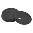 thumbnail image 1 of Unique Bargains 5.4' Round Nonwoven Tree Mulch Ring Mat Cover Plant Barrier, Black 18 Pack, 1 of 1