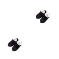 thumbnail image 2 of Minnieouse 1 par de zapatillas gruesas de estilo informal para el hogar para otoño e invierno para hombre, sandalias de algodón cálidas Negro 2piezas, 2 of 6