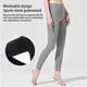 thumbnail image 5 of Minnieouse Pantalones de cintura alta para mujer, pantalones de verano para correr, entrenamiento, Fitness, deportes, mallas, pantalones femeninos Prendas para la parte inferior del cuerpo Amarillo S Minnieouse AP019189-04, 5 of 6