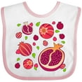 thumbnail image 3 of Inktastic Pomegranate Fruit Party Boys or Girls Baby Bib, 3 of 4