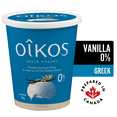 thumbnail image 1 of Oikos Greek Yogurt, Vanilla, Blended, 0% M.F., 1 of 7