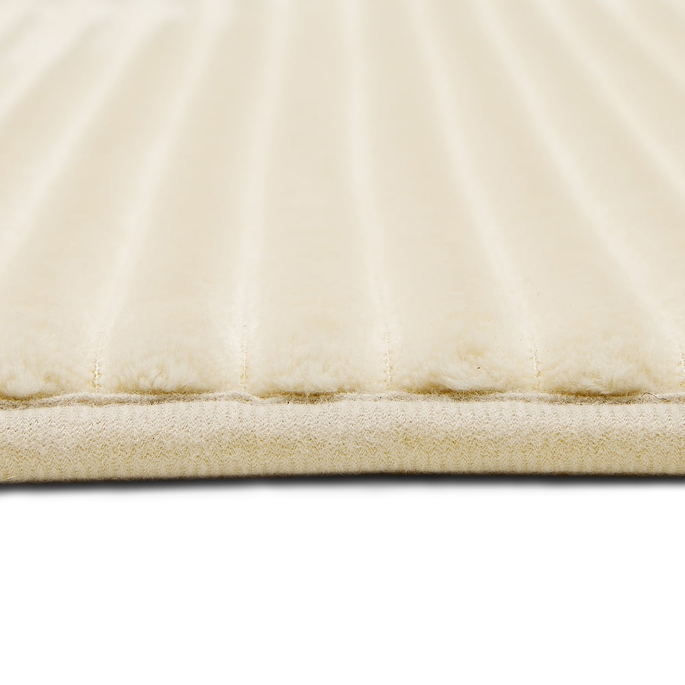 Mainstays Performance Quick Dry Memory Foam Bath Mat, Papyrus Beige, 20 in x 30 in