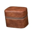 thumbnail image 4 of Caja de almacenamiento de relojes Yuyangstore elegante marrón Estuche de Viaje, 4 of 8
