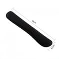 thumbnail image 4 of Almohadilla para reposamuencas para teclado, almohadilla ergonómica con soporte para muñeca de espuma viscoelástica para ordenador, Portátil, Oficina, Juegos, 4 of 7