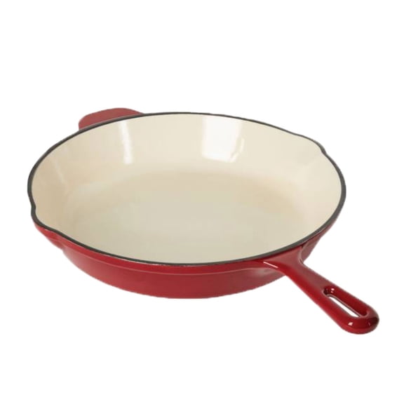Cuisinart Chef's Classic 11 3/4" Enameled Cast Iron Skillet - Red