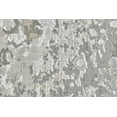 thumbnail image 5 of Orin Modern Metallic Fluid Rug, Silver/Ivory Bone, 5ft x 8ft Area Rug, 5 of 7