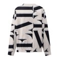 thumbnail image 5 of Sweat à Capuche Mode pour Femmes 2023 Col Rond Mode Décontractée Manches Longues Imprimé Sweat-Shirt Blouse 50 % de Réduction Costumes Halloween/noël, 5 of 5