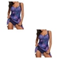 thumbnail image 2 of Traje de baño Toystoory para mujer de una sola pieza color Púrpura METRO 2piezas, 2 of 6