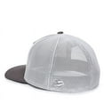 thumbnail image 6 of OC Sports OC12M Phenom Performance Twill Front Panel Cap -Graphite White, 6 of 8