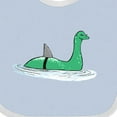 thumbnail image 4 of Inktastic Nessie Shark Boys or Girls Baby Bib, 4 of 4