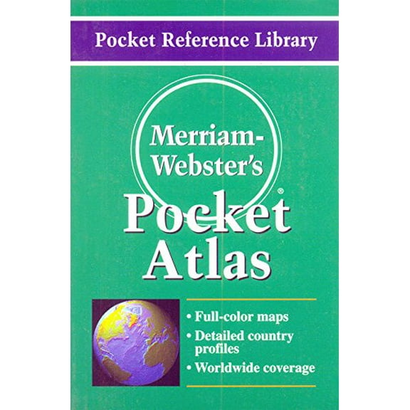 Pre-Owned Merriam-Webster's Pocket Atlas (Paperback) 9780877795155