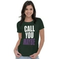thumbnail image 4 of Call You Maybe Music Song Pop Radio Women's T Shirt Ladies Tee Brisco Brands L, 4 of 6