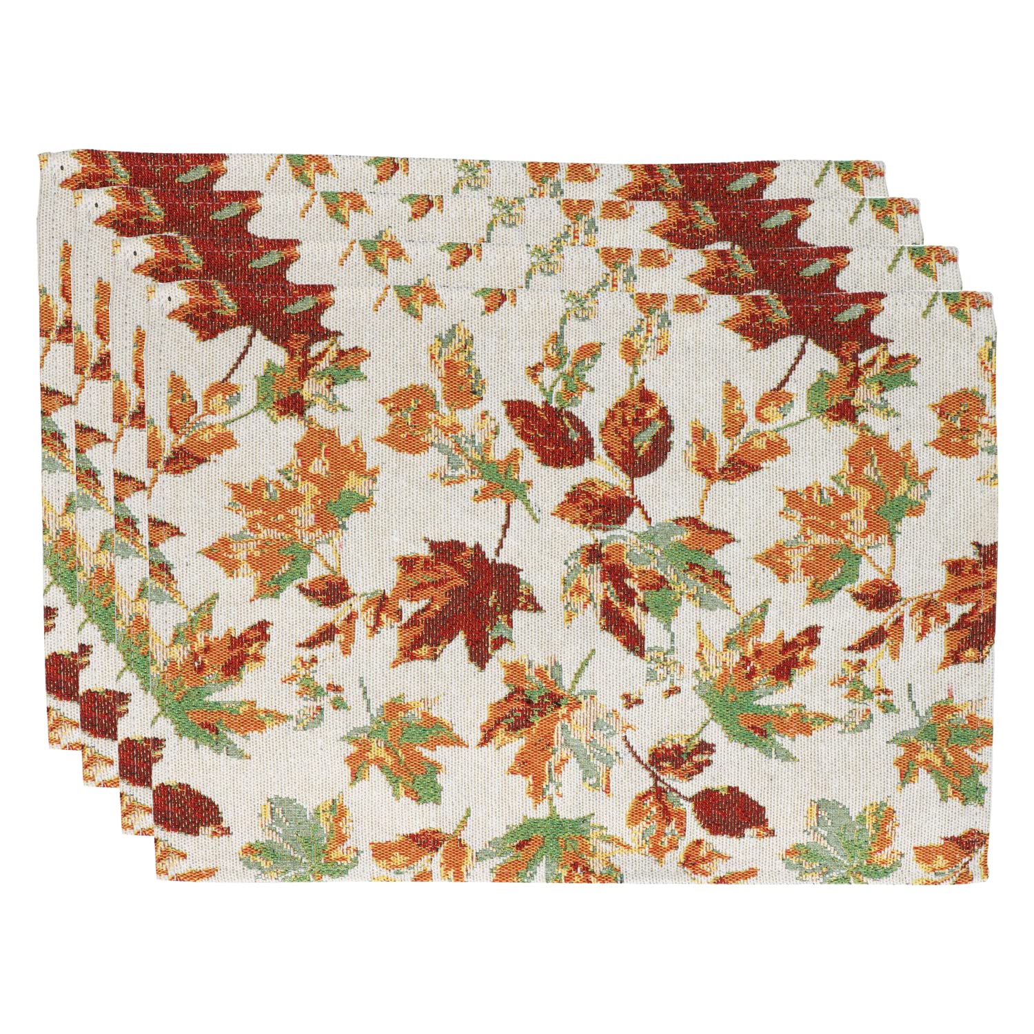Fall Placemats Set of 4 or Set of 6 (13in. x 18in), Fall Table