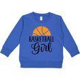 thumbnail image 2 of Inktastic Basketball Girl Sports Toddler Sweatshirt, 2 of 4