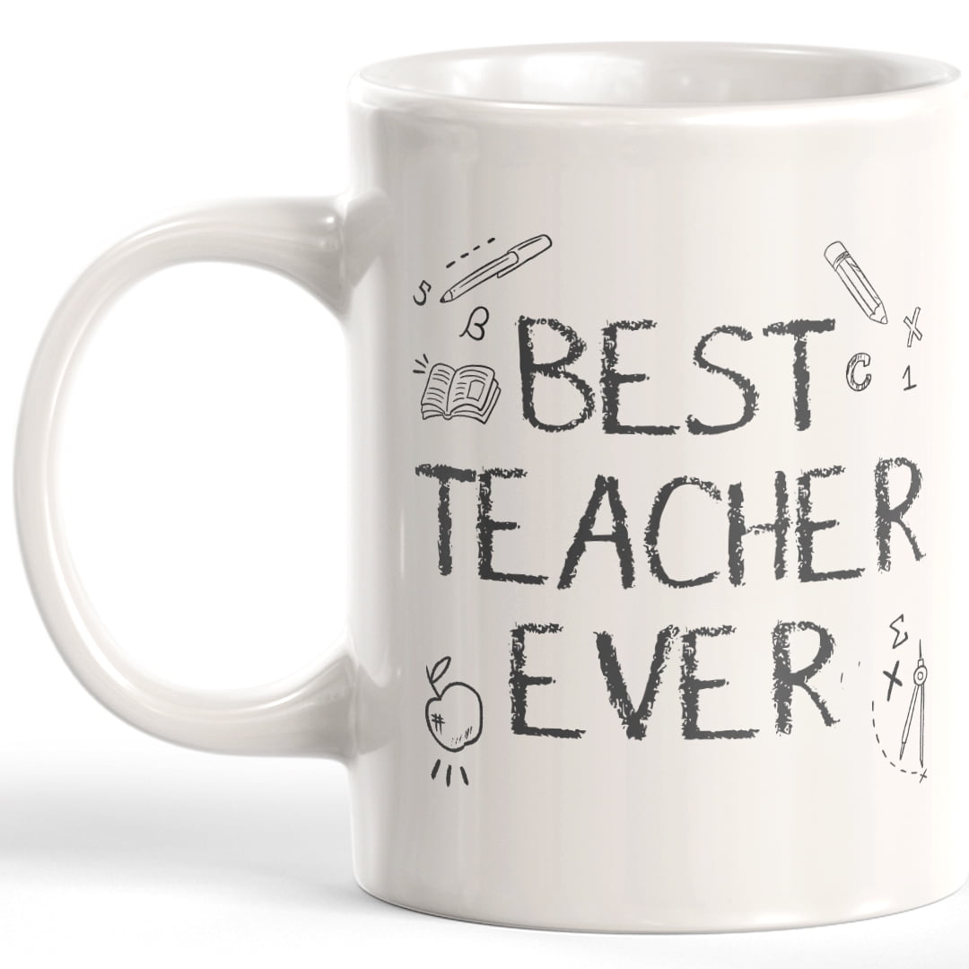 Teacher Appreciation Glass Cup Libbey Cup For Coffe Lovers, 16 OZ