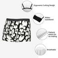 thumbnail image 5 of Wukai Cartoon Penguin Print Men’s Underwear Breathable Boxer Briefs,&nbsp;Moisture Wicking & Breathable-XX-Large, 5 of 7