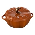 thumbnail image 1 of STAUB Ceramique 500 mL Ceramic Pumpkin Cocotte, Cinnamon, 1 of 11