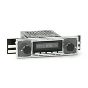 RetroRadio Compatible with 1969-75 Jaguar XJ Series with Becker-Style Plate Features Include Bluetooth, USB, AM/FM HBC-M2-308-509-40-80JA2