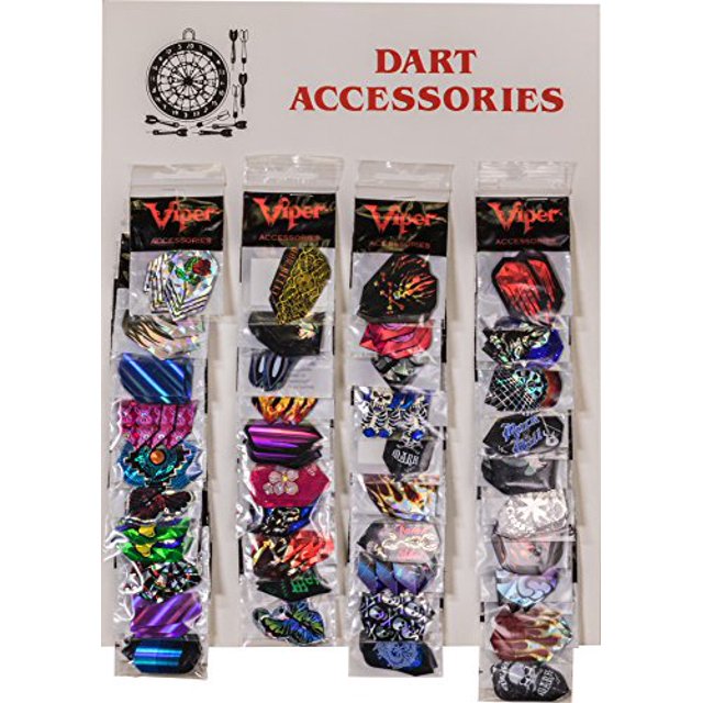 Viper 30-5199-01 Viper Accessory Card w/ 40 2-D Glitter Flights
