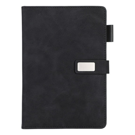Back to Schol! Ngheia A5 Business Notebook Black 200 Pages, A5 Business High Value Notepad Custom Diary Set Registration Custom Notebook