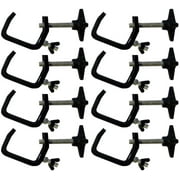 (8) Chauvet CLP-03 Standard C Clamps Light Mounting Lighting Truss Mounts CLP03