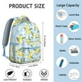 thumbnail image 6 of Cute Small Backpack for School, Lightweight Bright Lemon Inspired School Bag for Daily Use, Compact Travel Backpack, Stylish Modern Floral Backpacks for School and Commute, 6 of 6