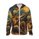 thumbnail image 1 of Balery Starry Night Guitar Turtle Sudadera ligera de manga larga con capucha y protección solar UPF 50+ para hombre y mujer, ideal para pesca y running-XX-Large, 1 of 7