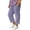 j-Purple48, variant on LIIPEE Girls Pants Summer Casual Solid Color Ankle Length Baggy Wide Leg Elastic Waist Pants Kids Comfortable Breathable Soft Cute Daily Trousers,12-13 Years