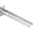 thumbnail image 1 of Toallero de pared de estilo contemporáneo, acero inoxidable de primera calidad SUS 304, resistente a la oxidación, autoadhesivo, fácil de instalar para baño, cocina, pared, diseño cuadrado, 40 cm,, 1 of 6