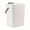 White-3L, variant on Space-Saving Quiet-Close Trash Can - 3/5L, Eco-Friendly Sealed Bin For Kitchen & Office, No Electricity Needed