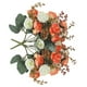 thumbnail image 2 of Yuarrent 2 uds rosas artificiales de seda flores boda hogar otoño decoración de alta ramo grande lujo flores falsas plantas artificiales Flores artificiales naranja Yuarrent HA000013-03B, 2 of 8