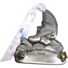 Baby's First Christmas 2008 Pewter Finish Moon Ornament