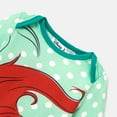 thumbnail image 4 of Disney Princess Baby Girls Long Sleeves Rompers Naia Graphic and Polka Dots Outfits Sizes 0-24M, 4 of 5