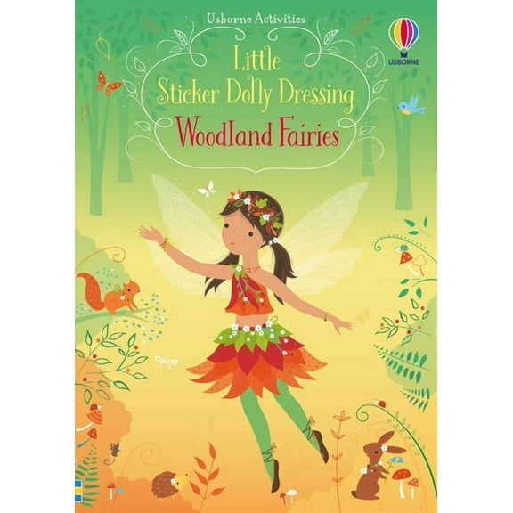 Little Sticker Dolly Dressing Little Sticker Dolly Dressing Woodland Fairies, (Paperback)