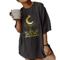 thumbnail image 1 of T-Shirt Surdimensionné pour Femmes Tops Amples d'Été Manches Courtes, 1 of 6